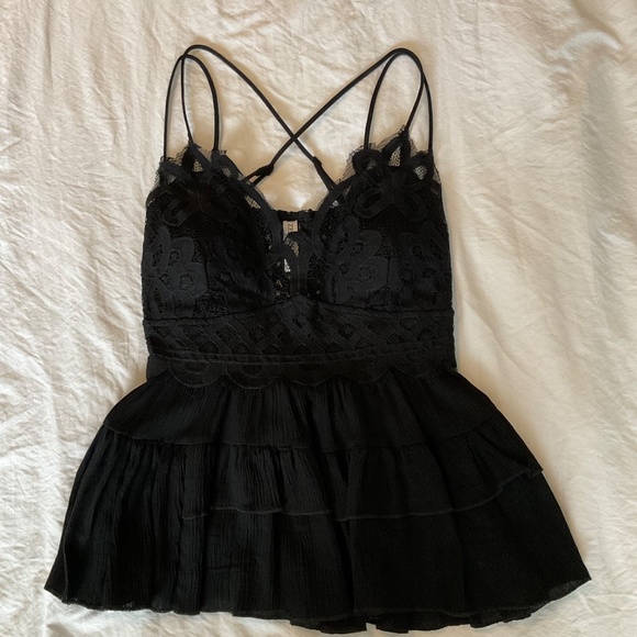 Falling For You Tank, Tik Tok Viral, Size large , NWOT, Black - Picture 5 of 6